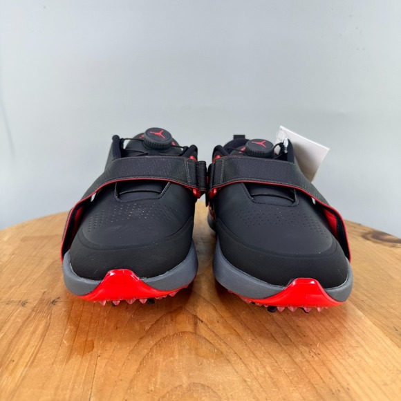 Nike Air Jordan Rev Mens Size 8 Golf Shoes Black Grey Infrared BOA FV6338-001